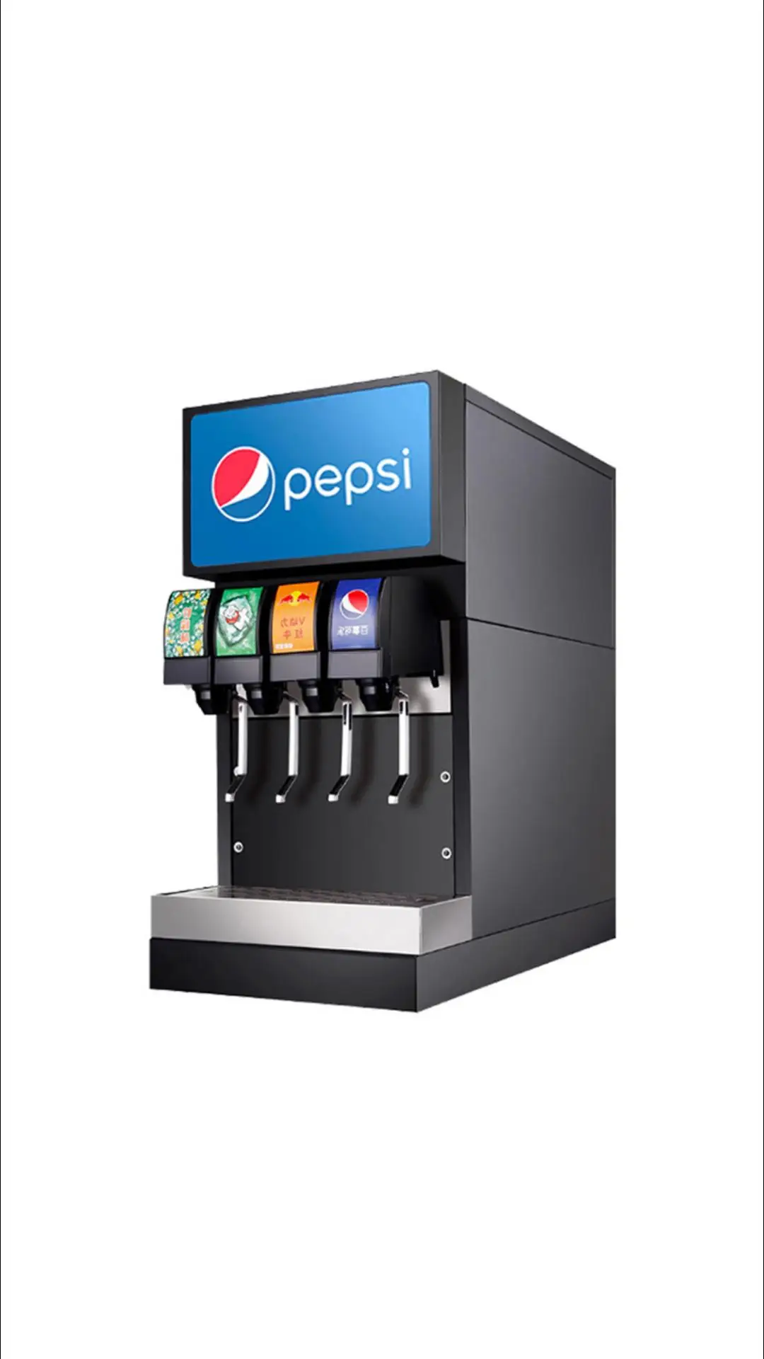 4ノズルペプシコーラ製造機自動ポストミックスソーダファウンテン