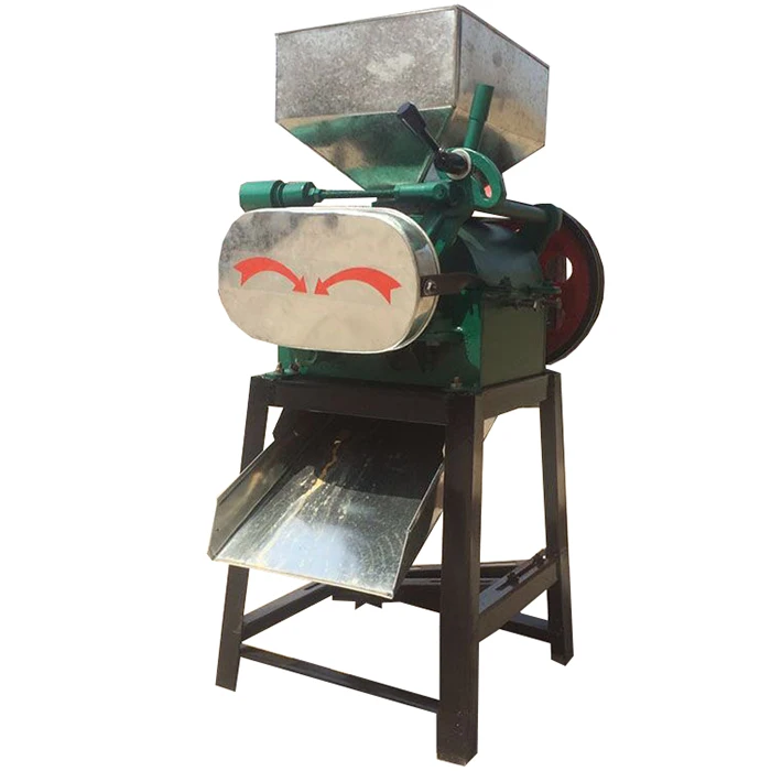 Automatic Flattened Rice- Grains- Oat Flattening Machine For Corn Maize ...