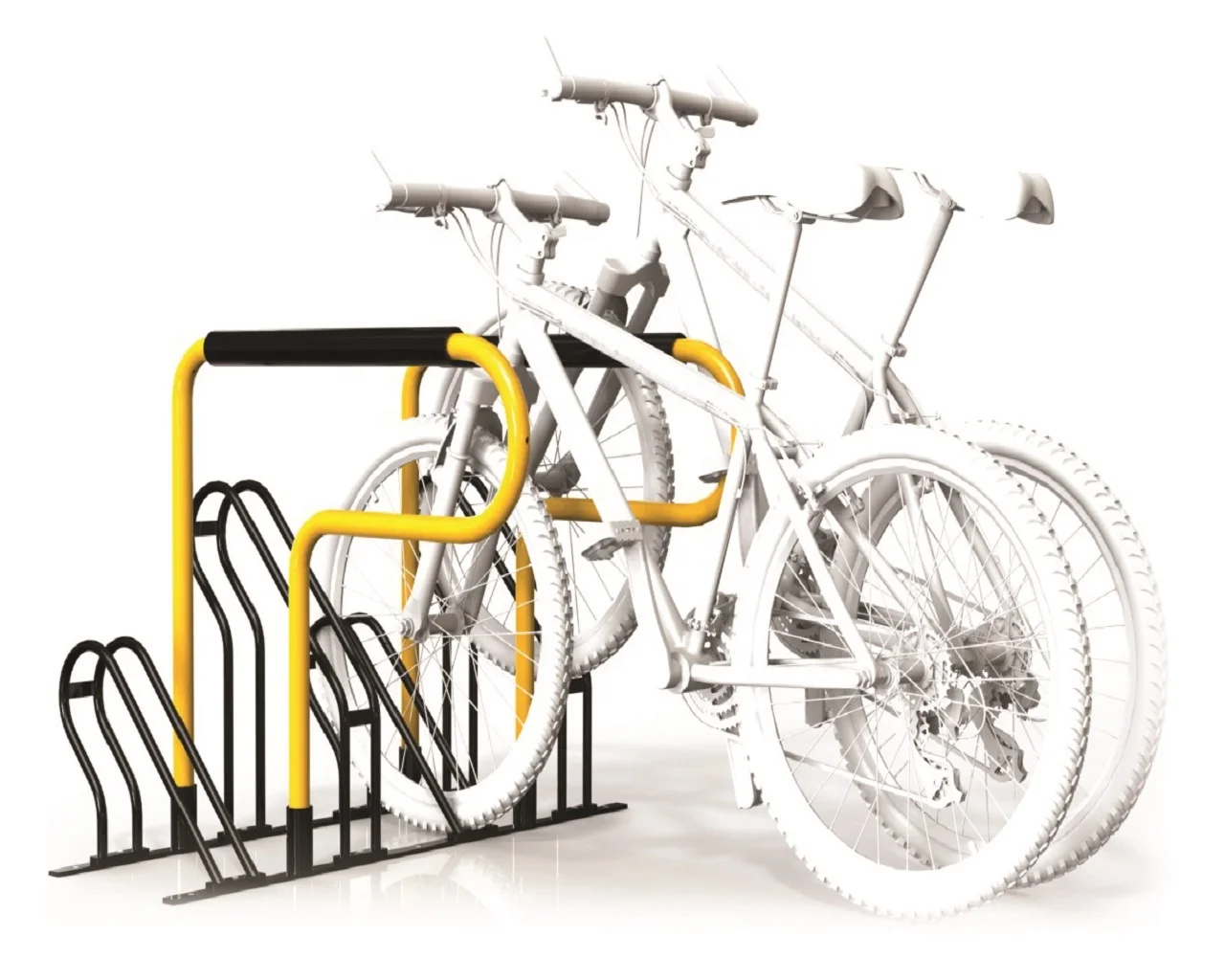 Outdoor Bike Rack Ground Mounted Bike Bicycle Storage Racks Bike