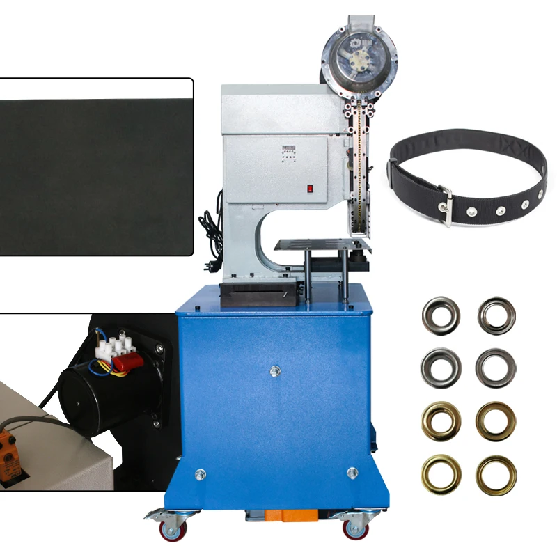 Automatic Double Eyelet Press Machine for Packaging Bags