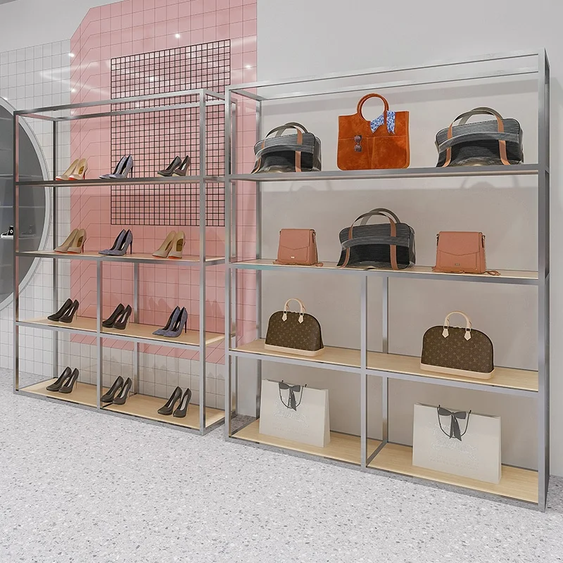 Source Fashion Handbag Shoe Store Display Furniture Design for