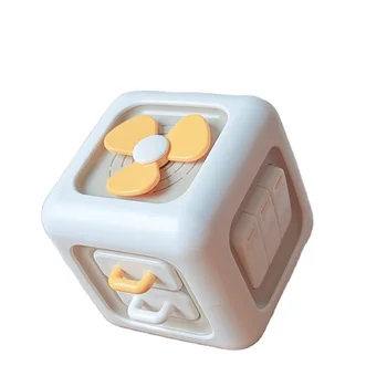 Wholesale Early Educational Hexahedron Activity Cube Baby Cube Toy For Exercise Finger Flexibility