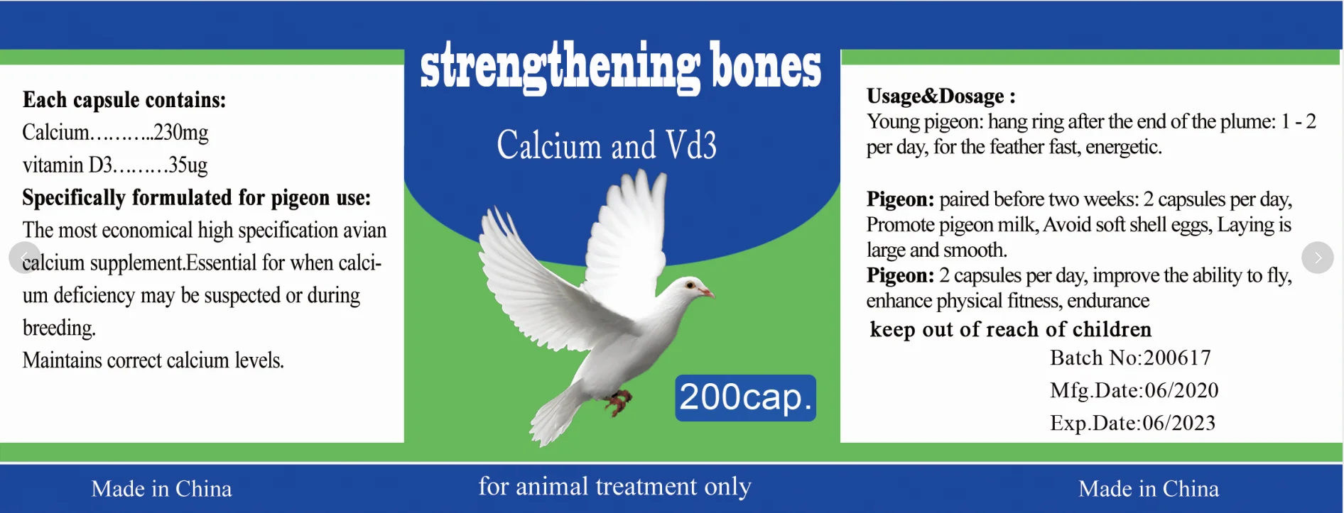 Pigeon Vitamins Vitamins For Racing Pigeon Buy Bird Health Vitamin,The Racing Pigeon,Bird