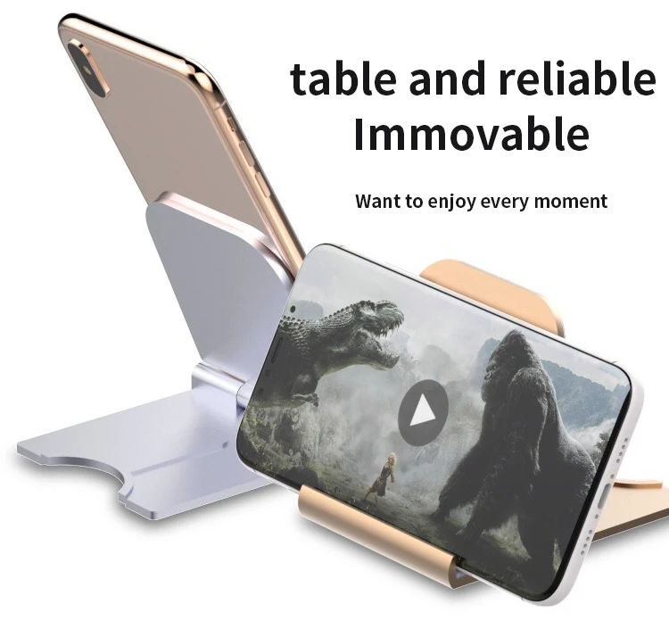 
Продвижение портативный ABS Универсальный складной настольный держатель для мобильного телефона 