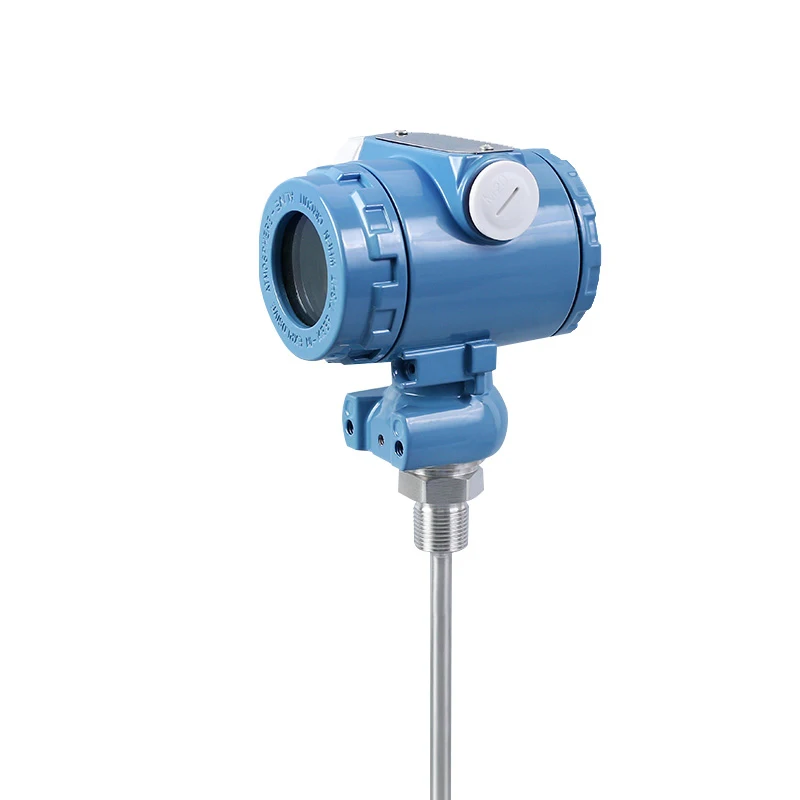 Digital Display RTD Pt100 Explosion Proof Temperature Transmitter for Fuel Petrol Oil  Temperature Sensor with 2088 Junction Box