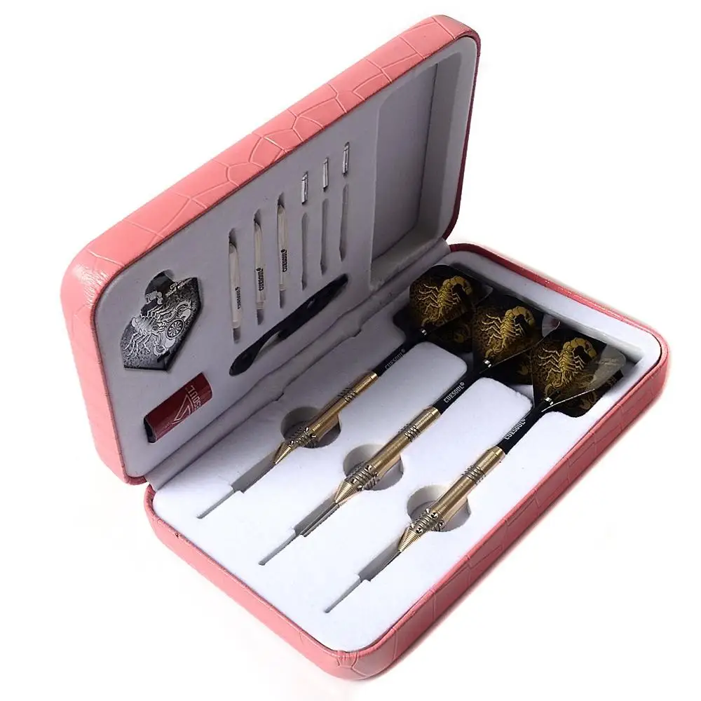 Customized Waterproof Hard EVA Darts Carrying Cases Leather Dart Carry Case