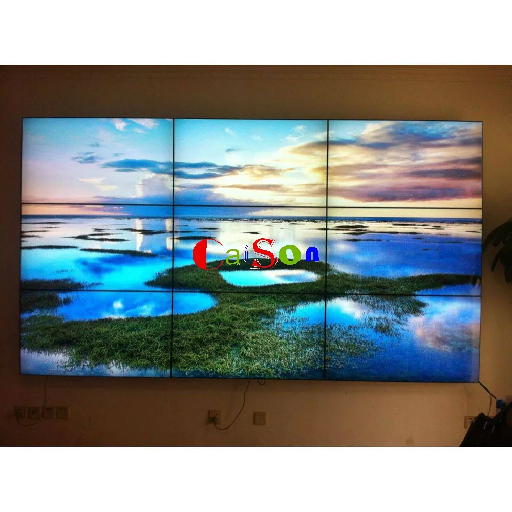 shenzhen CS 46inch Icd panel LD490DUN-TJB2 modern lg tv lcd display panel video wall with shelves video wall