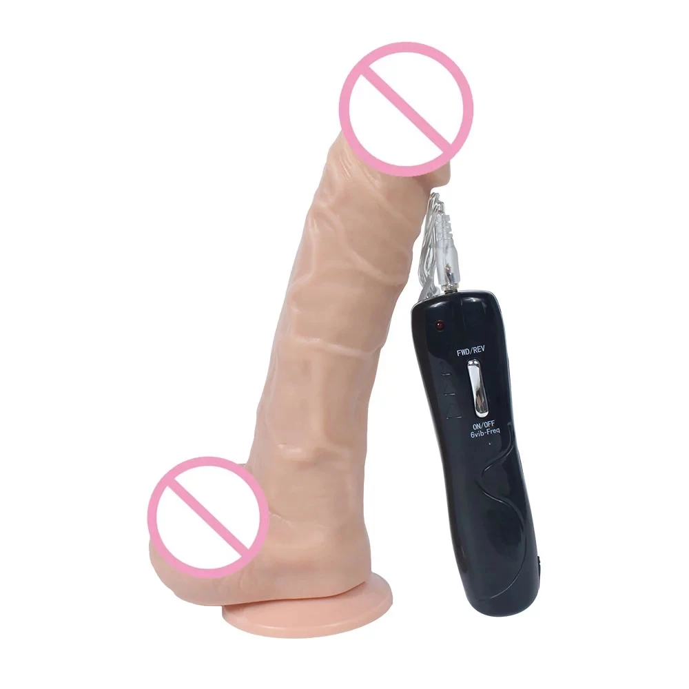 Remote Control Real Soft Penis Dildo Vibrator Mini Clitoris Massager Vibrator Vibrating Dildo for Women Huge Realistic