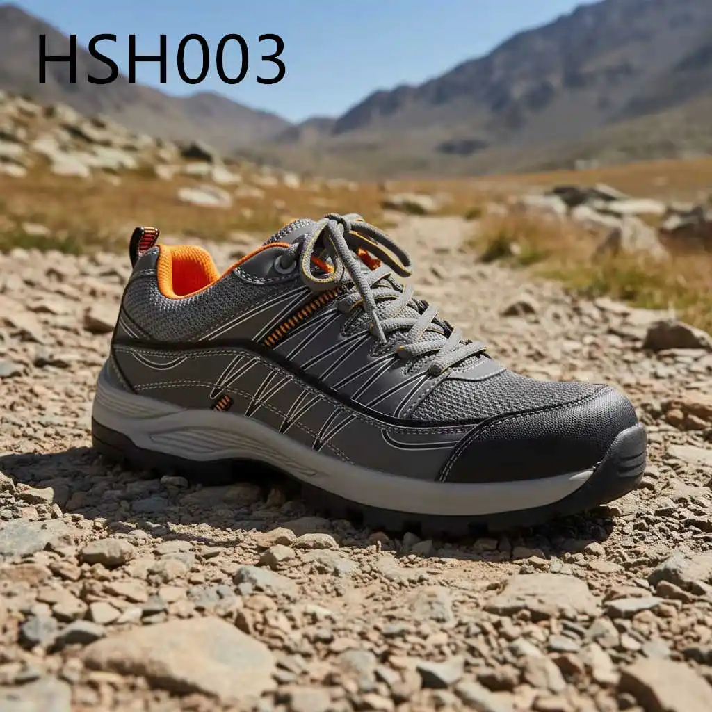 ZYF,Mountain Exploration Hiking Boots with Composite Toe Outdoor Enthusiasts High Buffer Double Color Outsole Work Shoes HSH003