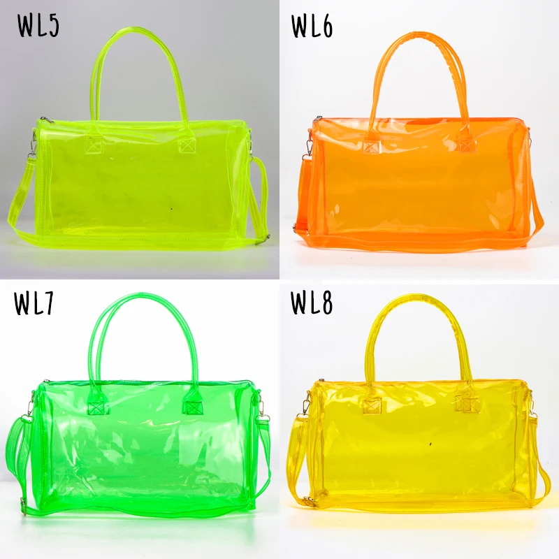 Buy Transparent Colored Spinnanight Bag/overnight/travel Bags Online in  India 
