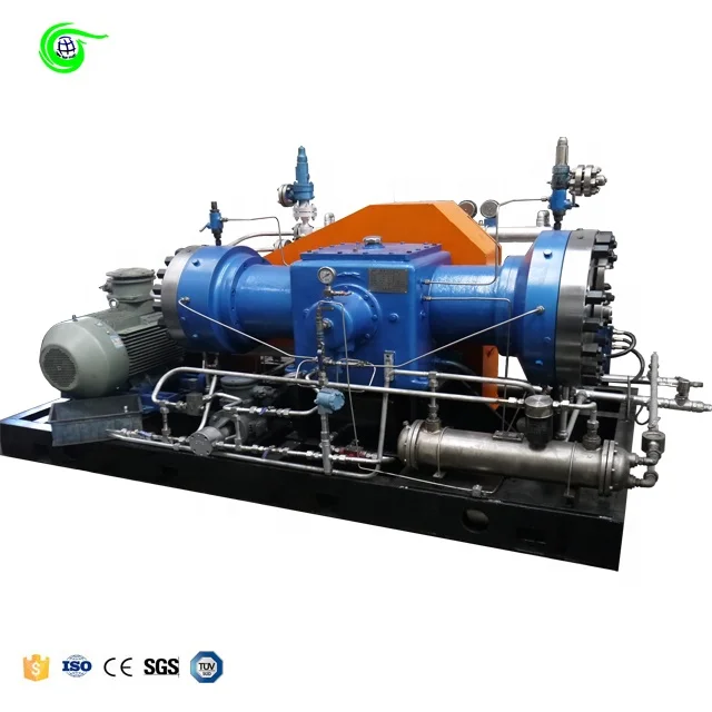 V Type Oil Free Reciprocating Piston Hydrogen H2 Gas Oxygen Booster Compressor Hydrogen Pump Stationary Gas Pump Machine Methane