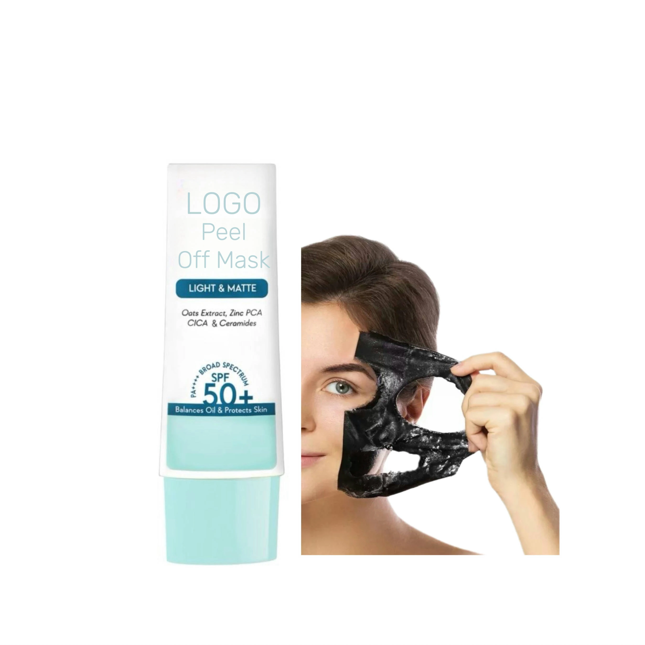 Sodium Lactate Hypnea Musciformis Extract Translucent Pink Cooling Gel Peel Off Mask Reduces Wrinkles Improves And Skin Texture