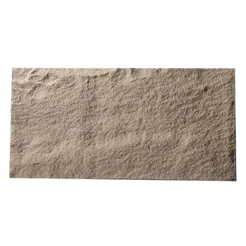 Artificial Stone Pu Culture Stone Panels For Wall Decor Faux Mushroom Stone Texture Exterior Wall