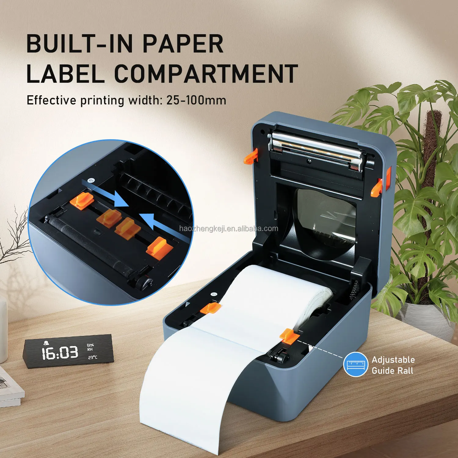 Adhesive Label Printer - Barcode Sticker Printing Machine