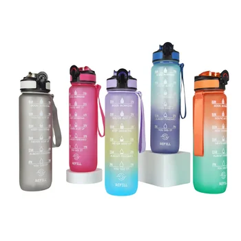 1L TRITAN water bottle with gradient color