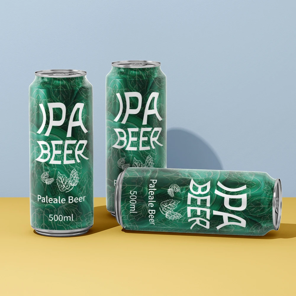 Export OEM 5% Classic Beer 330m 500ML Canned Private Label Alcoholic Beverages India Paleale IPA Brewery extra Lager Beer