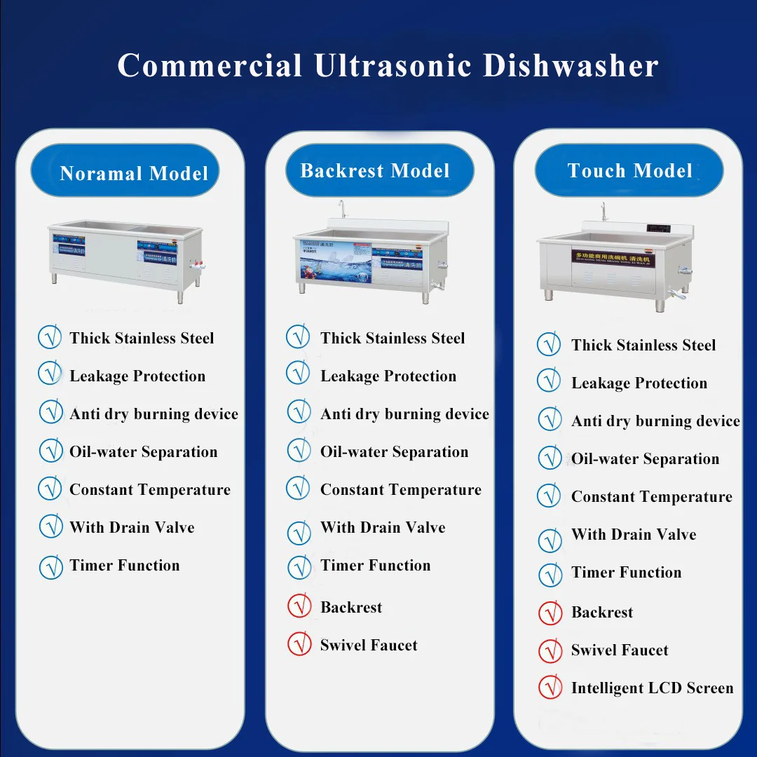 Restaurant Dish Washer Machine Commercial Dishwasher Ultrasonic