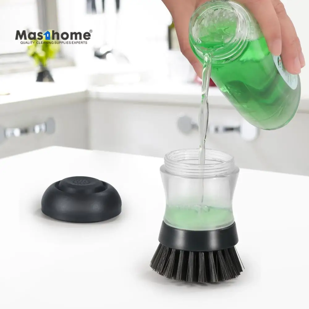 Masthome Hot Product Kitchen Cleaning Vegetable Scrubber Dishwashing Dish Pot Brush