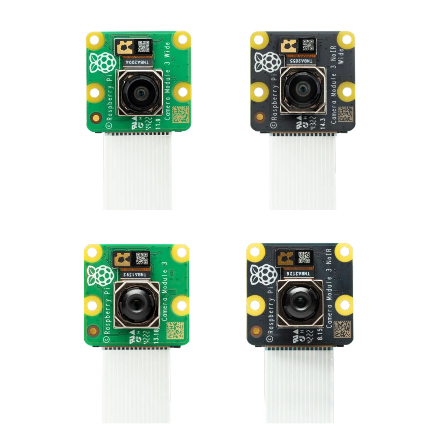 Original Raspberry Pi Camera Module 3 NoIR 12MP Autofocus Camera For Raspberry Pi Model 3B 4B Wide Lenses Infrared Filter