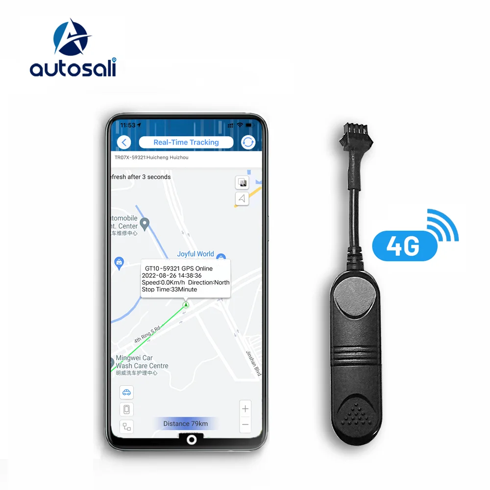 4g Accurate Positioning Car Gps Locator Mobile Phone Pc Tracking Device