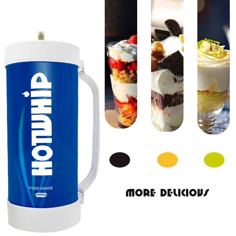 Wholesale Hotwhip Special Blue Pro Version 2kg Whipped Cream Charger