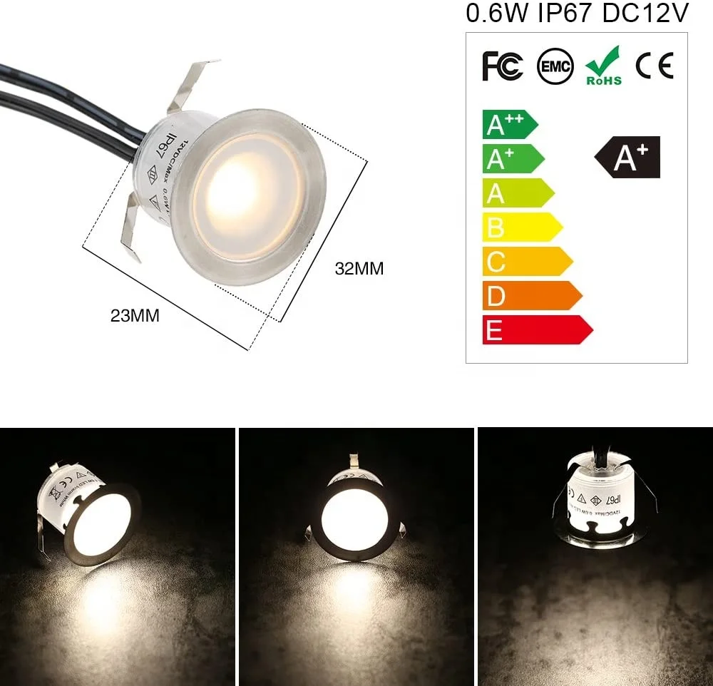Mini Waterproof IP67 LED Stair Step Outdoor Light  Led Underground Light 10w