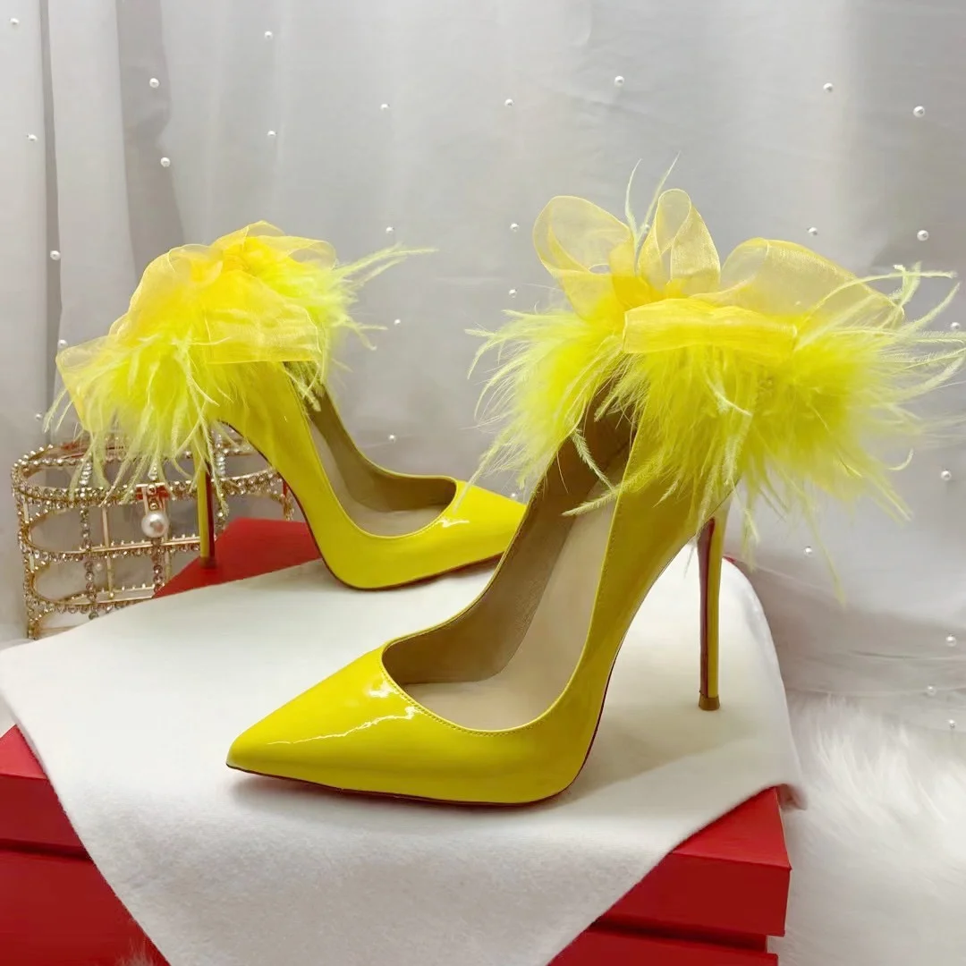 Yellow Shoes Chaussure Haut Talon Femme Chaussures à Talons Femme