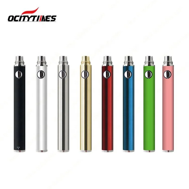 510 thread cbd vape battery Ocitytimes Multi colors 650mah 900mAh 1100mah evod battery