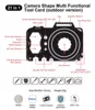 21-in-1 Camera Shape Card Tool (Saw)