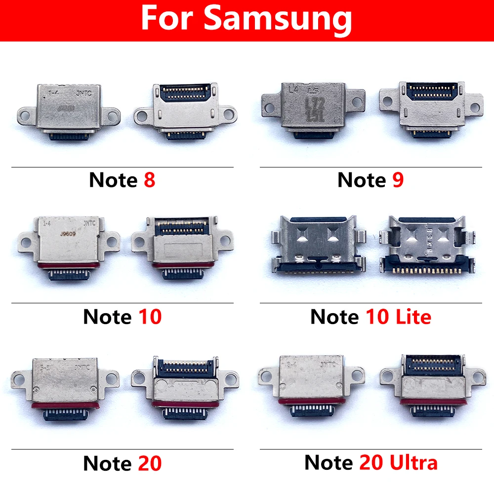 Micro USB Dock Charging Port Connector for Samsung Note 20 Ultra 10 Lite  Charge Jack Socket Repair Spare Parts