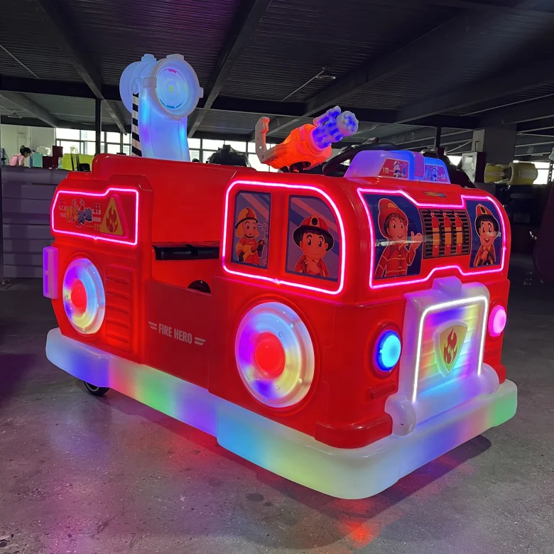 Красочные Развлечения для использования в помещении и на улице пожарная машина для детей и взрослых горячая распродажа