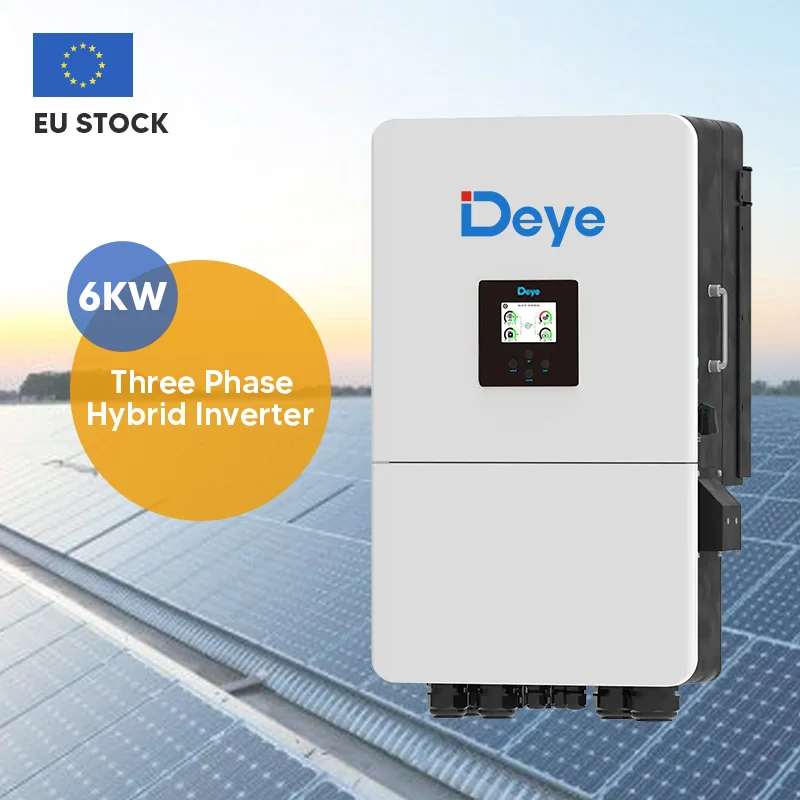 Deye Hybrid Solar Inverter Grid-Off 12KW/15KW/20KW SUN-12K-SG05LP3-EU Standard Three-Phase for Solar System Single AC Output