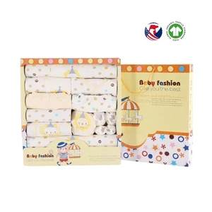 100% Cotton Newborn Gift Set Body Suit Baby Boys and Girls Rompers New Baby Clothes Set