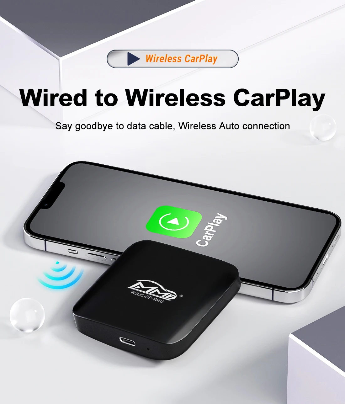 Carplay Dongle Android Wireless Plug And Play Car Play Android Dongle