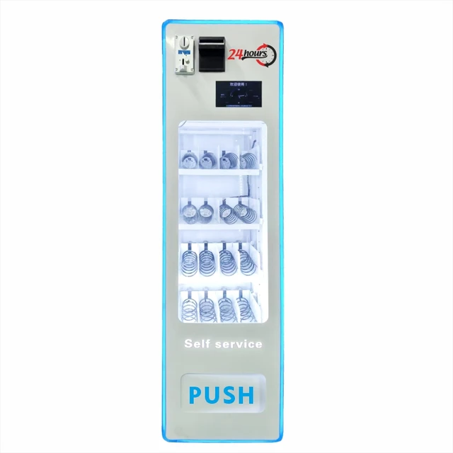 Qianmei Automatic Vending Machine 7-inch Touch Screen Multiple Payment Options 1 Year Warranty Custom Graphics for Beverages