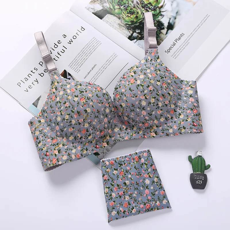 Printed Bras Micro Fiber Bras Ladies Underwear - China Printed Bra