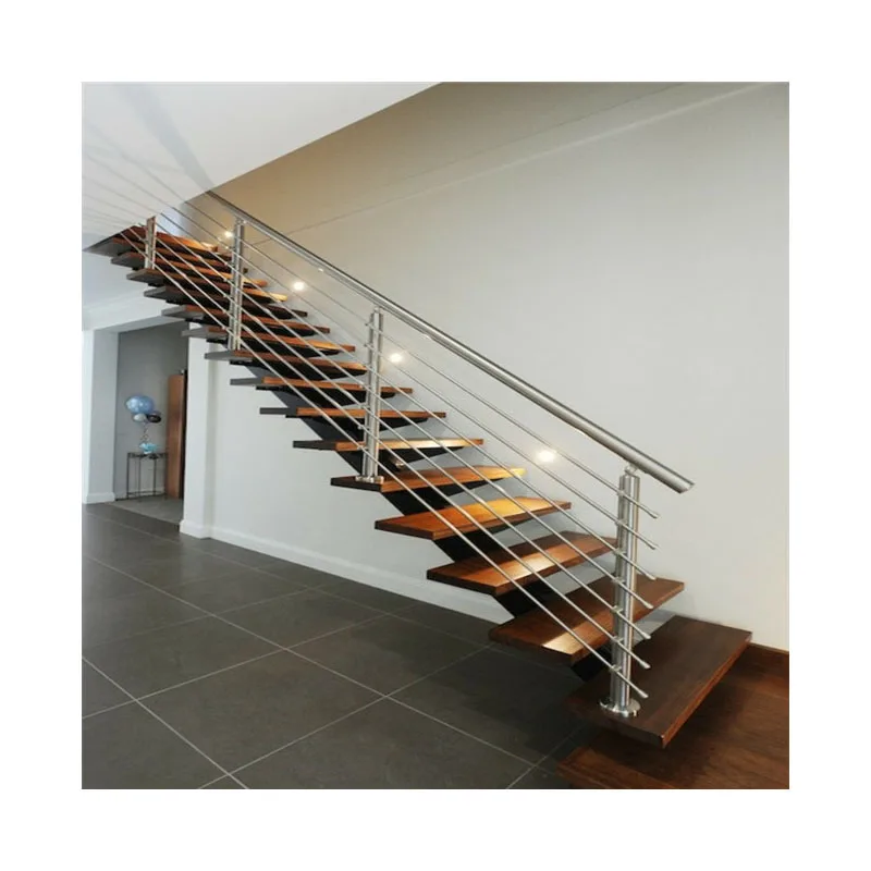 Ace Straight Stringer Staircase Modern Design Staircase Designs Photo Light Folding Curved Spiral Straight Staircase