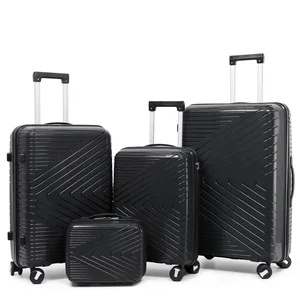 Luxury Suitcase New PP Suitcases Travelling Designer Luggage Sets Suit Cases Travel Bags PP Carry on Luggage Bags 4 Wheels New Design Style