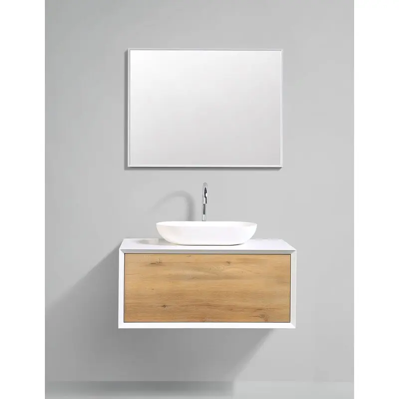 Modern Single Drawer Melamine Style Bathroom Vanity Buy Bathroom Vanity Single Bathroom Vanity Melamine Bathroom Vanity Product On Alibaba Com