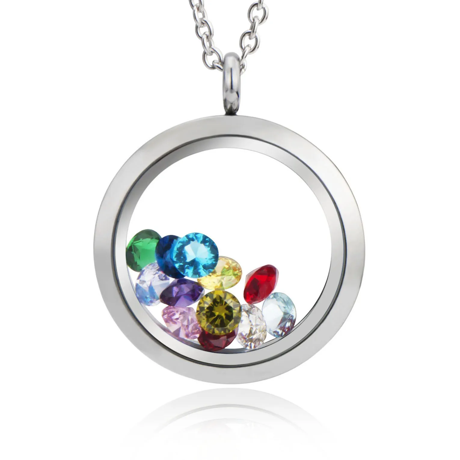 
Водонепроницаемый 30 мм круглый фотографический кулон с памятью декоративный узор стеклянный кулон 