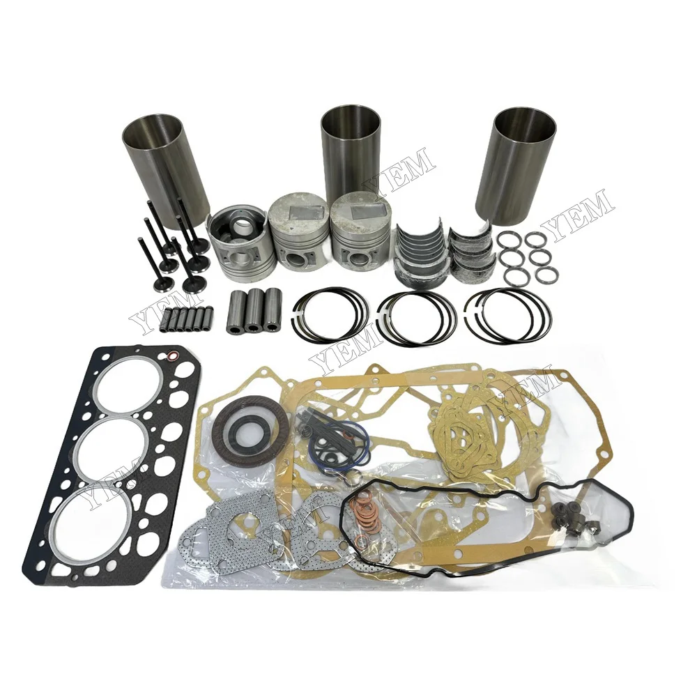 S3L S3L2 Overhaul Kit Engine Replacement Parts for Mitsubishi S3L Engine Rebuild Kit MT160 MT165 MT190 Tractor VS251G VS281G