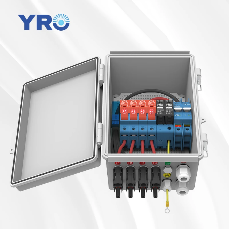 IP65 Outdoor Power Distribution Switch Box - 4 Strings Input