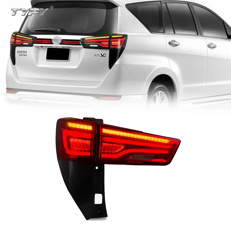 TUPY Car Light Factory Sequential Indicator Rear Lamp Full Led Rear Light Tail Light for toyota Innova 2016-UP
