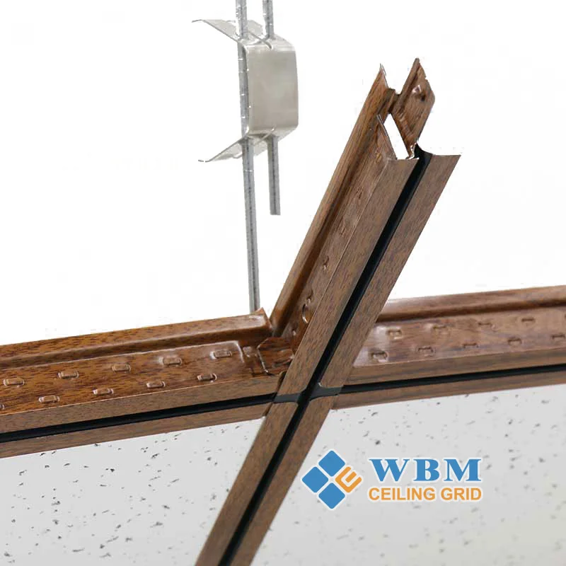 Steel Ceiling Support Profile System Suspended Galvanized Ceiling t Grid Components Ceiling Paint Coating Keels 32/38