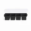 Frozen mold-black-four compartments