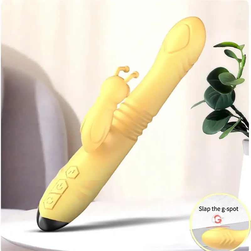 3cm Thrusting Function G-Spot Flapping Heating Vibrating Sex Toys Girls Masturbation Rabbit Vibrator for Women