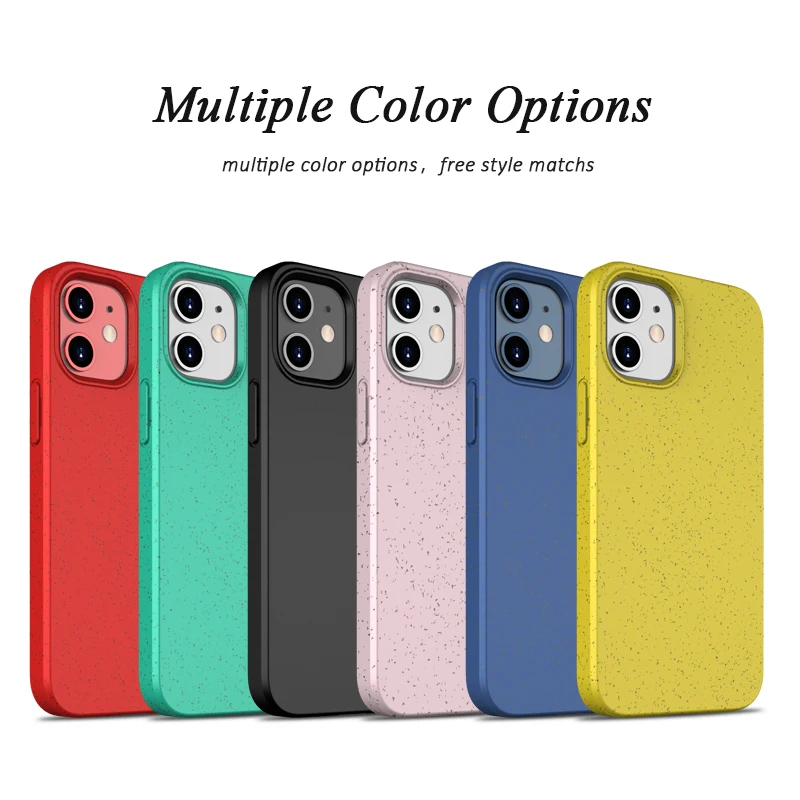 
UNIMOR Пшеничная солома 11 pro переработанная пла экологически чистые мобильные чехлы 100% биоразлагаемый чехол для телефона iphone 