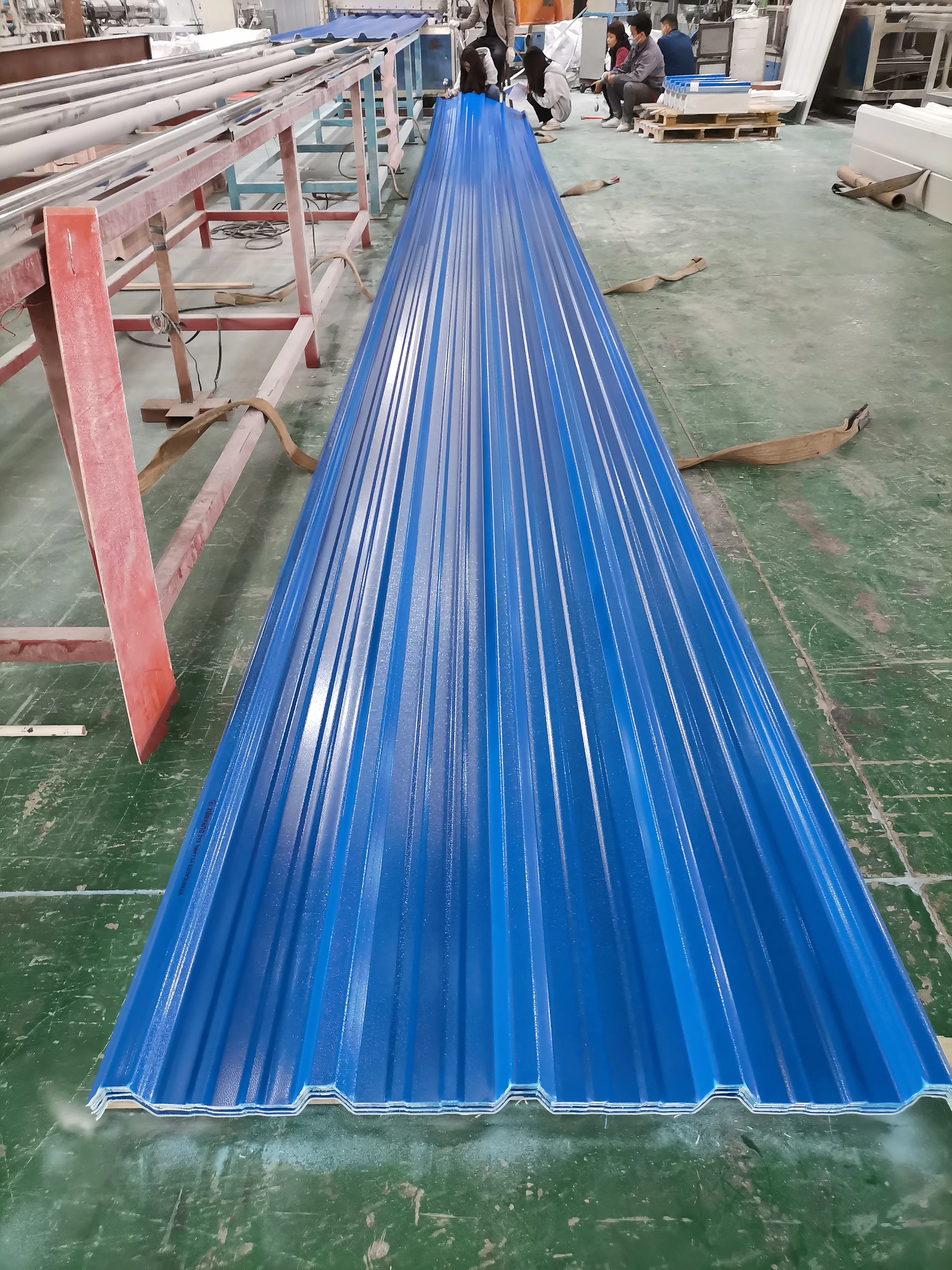 UPVC ASA атмосферостойкая трапециевидная оластическая Кровельная Панель для промышленного