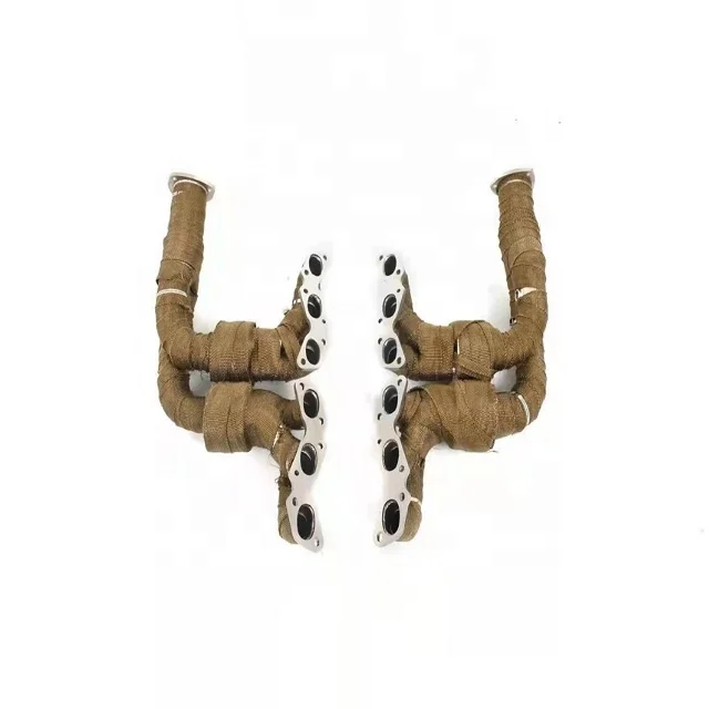 Premium Quality Stainless Steel 304  Exhaust Manifold Downpipe Catless for Aston Martin DBS Rapide V12 6.0L 2010+