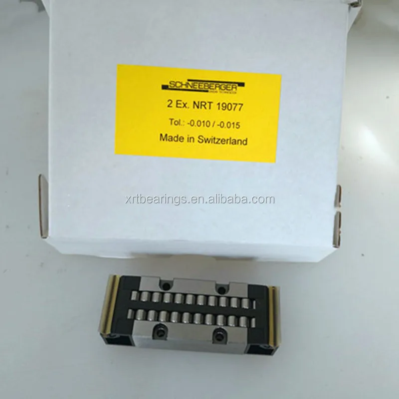 Schneeberger Linear Rail Slide Motion Block NRT38144 Fast Speed NRT 38144